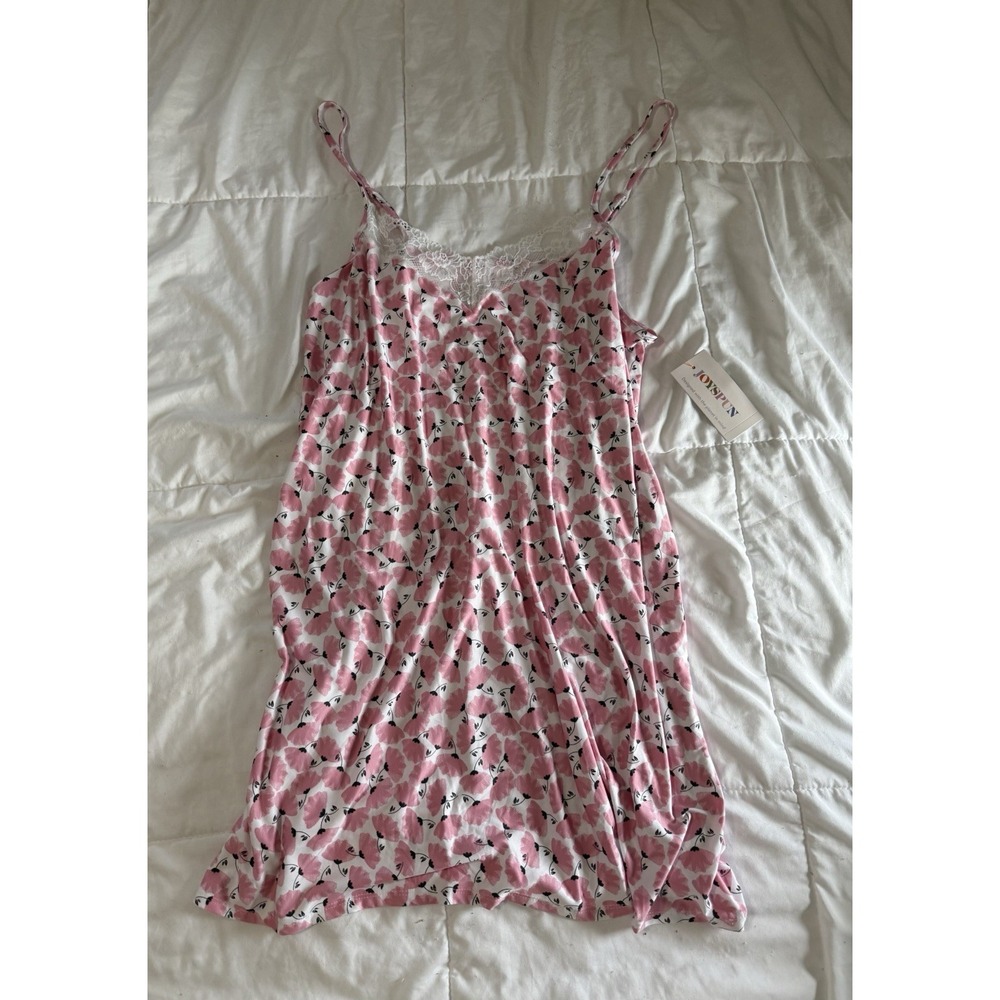 Joyspun Women's Pluse Size 2X Chemise New with Tags Pink